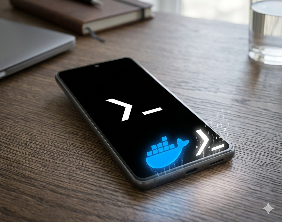 Docker on Termux on Android