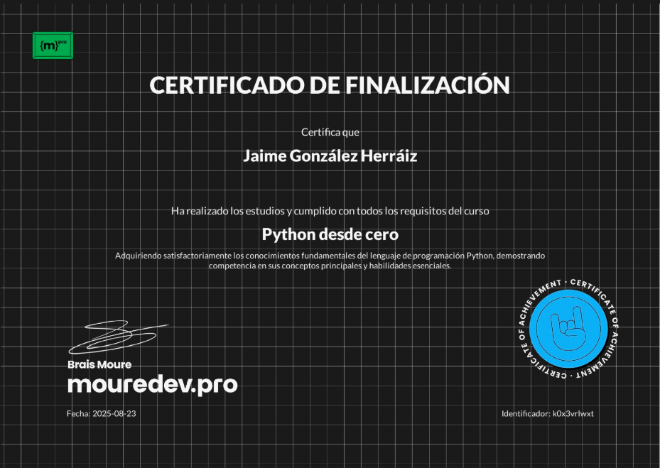 Python desde cero